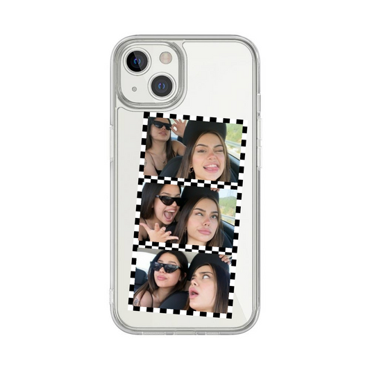 Photo Booth Polaroid Clear Case