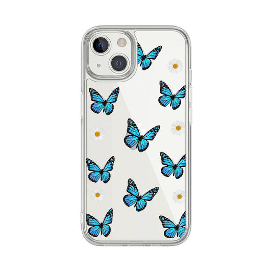 Blue Butterflies Clear Case